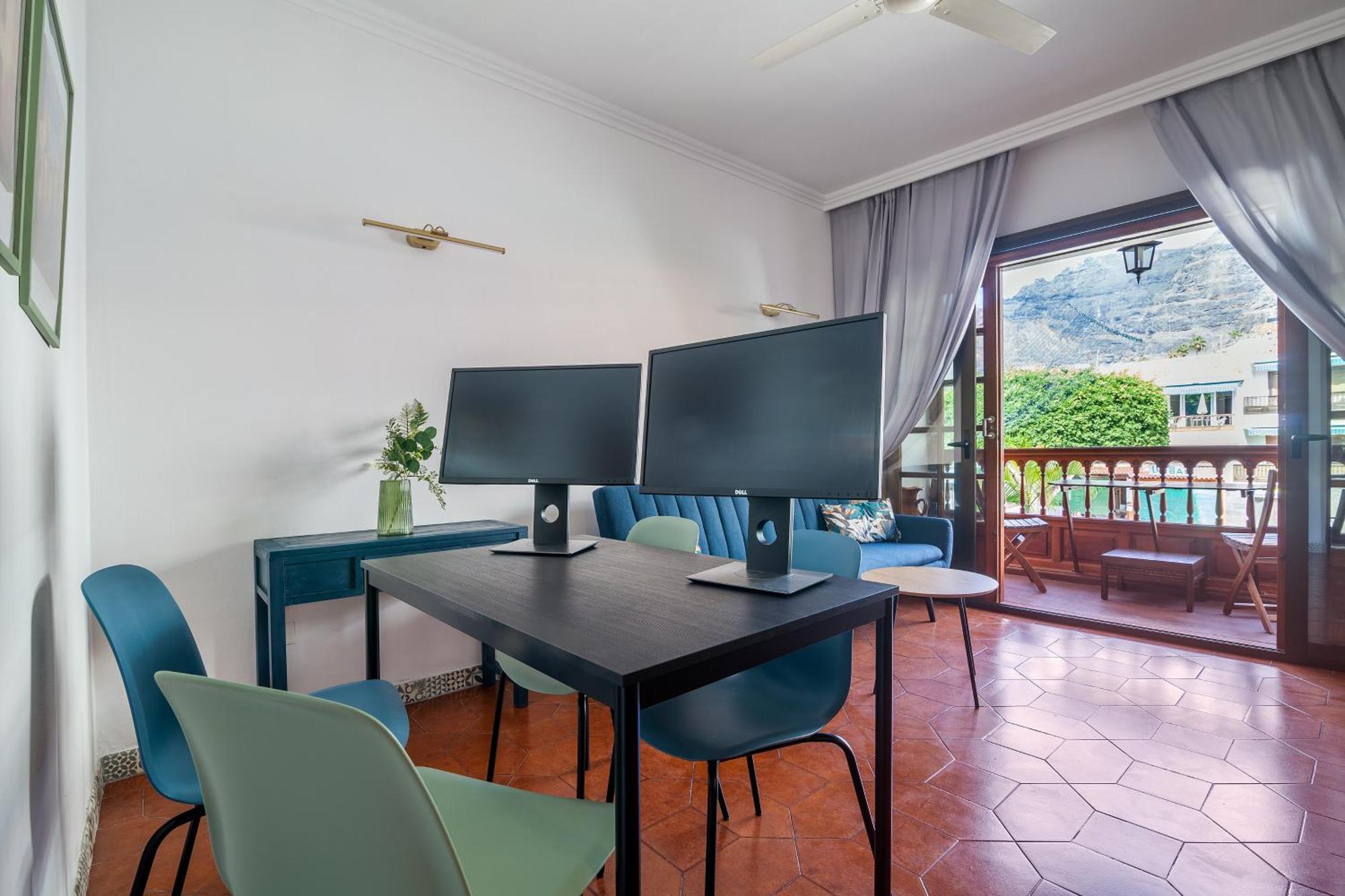 Apartment Paraiso Bamboo - Fibre Net, Heart Of The Gigantes, 2 Bedrooms, 2 Bathrooms, Tv Channels Acantilado de los Gigantes